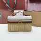Loro Piana 2026 Extra Pocket L19 East-West Wicker Bag Canvas Calfskin