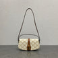 Celine 2026 Tabou Clutch on Strap Triomphe Canvas Calfskin 281765