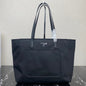 Prada 2026 Tote Bag 35cm Navy Re-Nylon