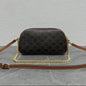 Celine 2026 Multi Bag 26cm Black Brown Canvas Leather