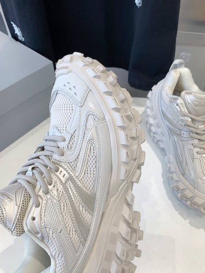 CHUNKY SNEAKERS IN BONE BEIGE POLYURETHANE, POLYESTER AND NYLON