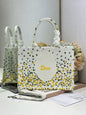 Dior 2026 Book Tote Bag With Buttercup Dior Embroidery Canvas