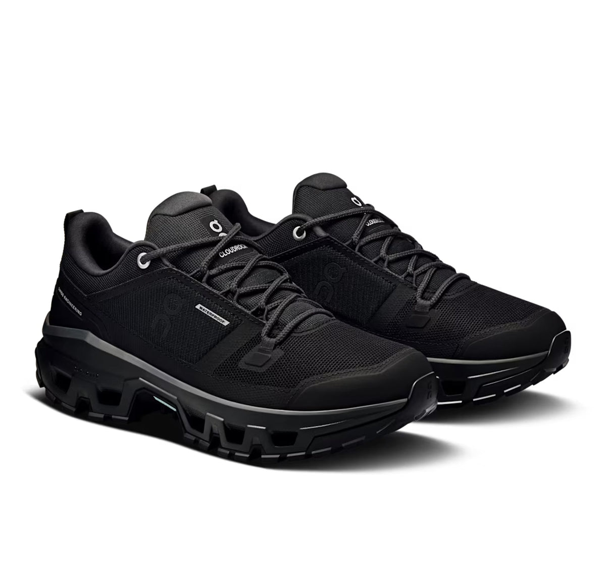 ON Women's Cloudrock Low Waterproof Black