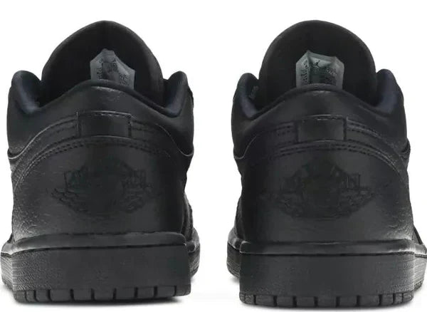 Nike Air Jordan 1 Low Triple Black Cowhide
