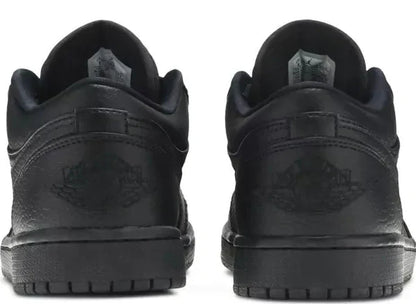 Nike Air Jordan 1 Low Triple Black Cowhide
