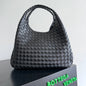 BV 2026 Campana Shoulder Bag 39cm Black Leather
