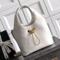 Chanel 2026 Small Shopping Bag 22cm White Calfskin