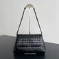 Bottga Veneta 2026 Giorno Bag 33cm Black Leather