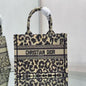 Dior 2026 Book Tote Bag 26cm "Beige Multicolor Mizza" Canvas