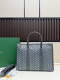 Goyard 2026 Morvan Document Bag 39cm Goyardine Canvas