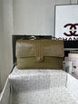 Chanel 2026 Crocodile Embossed Maxi Bag 39cm Calfskin
