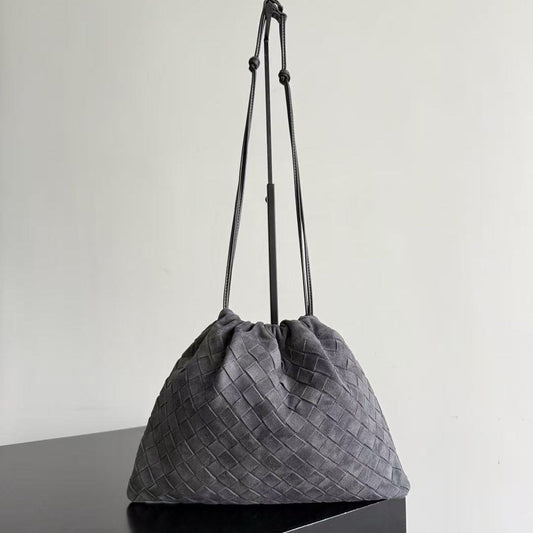 Bottega Veneta 2026 Dust Bag 32cm Gray Suede