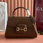 Gucci 2026 Horsebit 1955 Bag 29cm Brown Calfskin Gold Hardware
