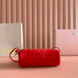 Miumiu 2026 Bag 22cm Suede Canvas Leather