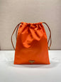 Prada 2026 Wish Drawstring Bag 35cm Re-Nylon