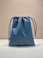 Prada 2026 Wish Drawstring Bag 35cm Re-Nylon