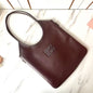Miumiu 2026 Ivy 40 Tote Bag Dark Brown Leather