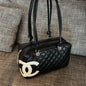 Chanel 2026 Cambon Ligne Bowling Bag 27cm Calfskin