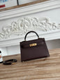 High-end Hermes 2026 Mini Kelly II 19cm Bag Epsom Leather 5