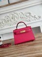 High-end Hermes 2026 Mini Kelly II 19cm Bag Epsom Leather 1