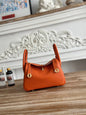 High-end Hermes 2026 Lindy Bag 19cm Togo Leather 2