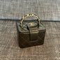 Chanel 2026 Vintage Mini Square Vanity Case 11cm Patent Calfskin