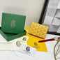 Goyard 2026 Malesherbes Card Holder 10.2cm Canvas Cowhide
