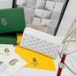 Goyard 2026 Mattignon Large Wallet 20cm Cowhide Canvas 138392