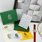 Goyard 2026 Saint-Marc Card Holder 10.7cm Cowhide Canvas 138404