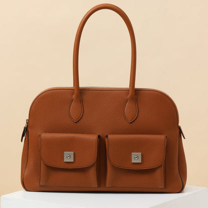 High-end Hermes 2026 Caravas Bag 43cm Togo Leather