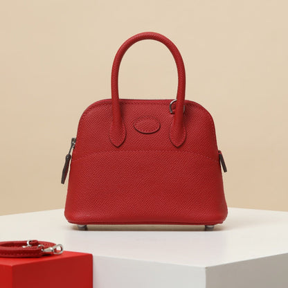 High-end Hermes 2026 Mini Bolide Bag 15cm Epsom Leather