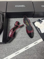 Chanel 2026 Crocodile Embossed Slingback Glossy Calfskin 855982