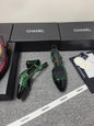 Chanel 2026 Crocodile Embossed Slingback Glossy Calfskin 855982