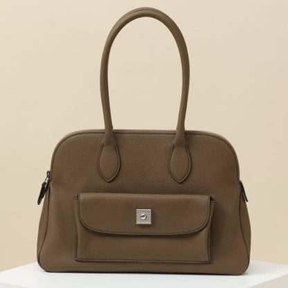 High-end Hermes 2026 Caravas 35 Bag Togo Leather