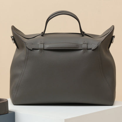 High-end Hermes 2026 Oxer Bag 35cm Evercolor Leather