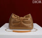 Dior 2026 Strass Embellished Bow Bag Leather 160744
