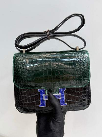 High-end Hermes 2026 Constance Bag 19cm Crocodile Leather