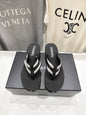 Chanel 2026 Thong Slipper Rubber Fabric 712991