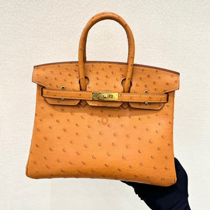 High-end Hermes 2026 Birkin 25cm Ostrich Leather