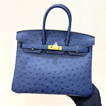 High-end Hermes 2026 Birkin 25cm Ostrich Leather