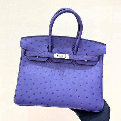 High-end Hermes 2026 Birkin 25cm Ostrich Leather