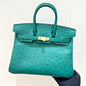 High-end Hermes 2026 Birkin 25cm Ostrich Leather
