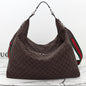 Gucci 2026 Brera Large Crossbody Bag Dark Brown Canvas