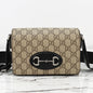Gucci 2026 Horsebit 1955 Mini Bag 19cm Canvas Leather