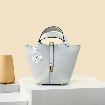 High-end Hermes 2026 Picotin Bag 18cm Taurillon Clemence Leather 2