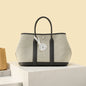 High-end Hermes 2026 Garden Party 30cm Bag Dutch Leather Canvas