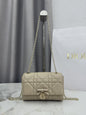 Dior 2026 Chain Bag 21cm Fabric Lambskin