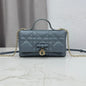 Dior 2026 My Tender Dior Top Handle Mini Chain Bag 21cm Lambskin