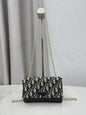 Dior 2026 Chain Bag 21cm Fabric Lambskin
