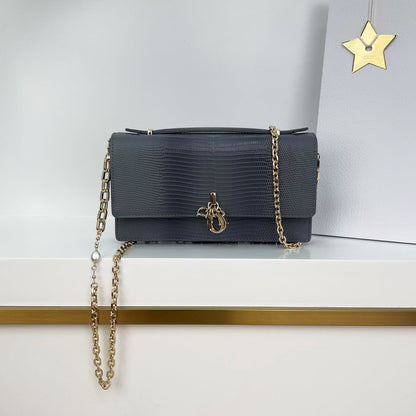 Dior 2026 Pearl Clutch Bag 21cm Leather